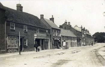 The New Inn and Northbridge Street about 1910 - picture courtesy of Howard Webb
